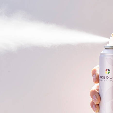 Pureology Style + Protect Texture Finishing Spray – product texture (2)