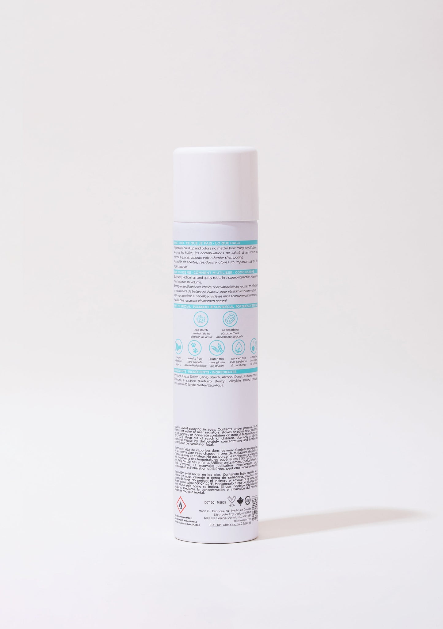 Designme - QUICKIE.ME • Dry Shampoo for Light Tones