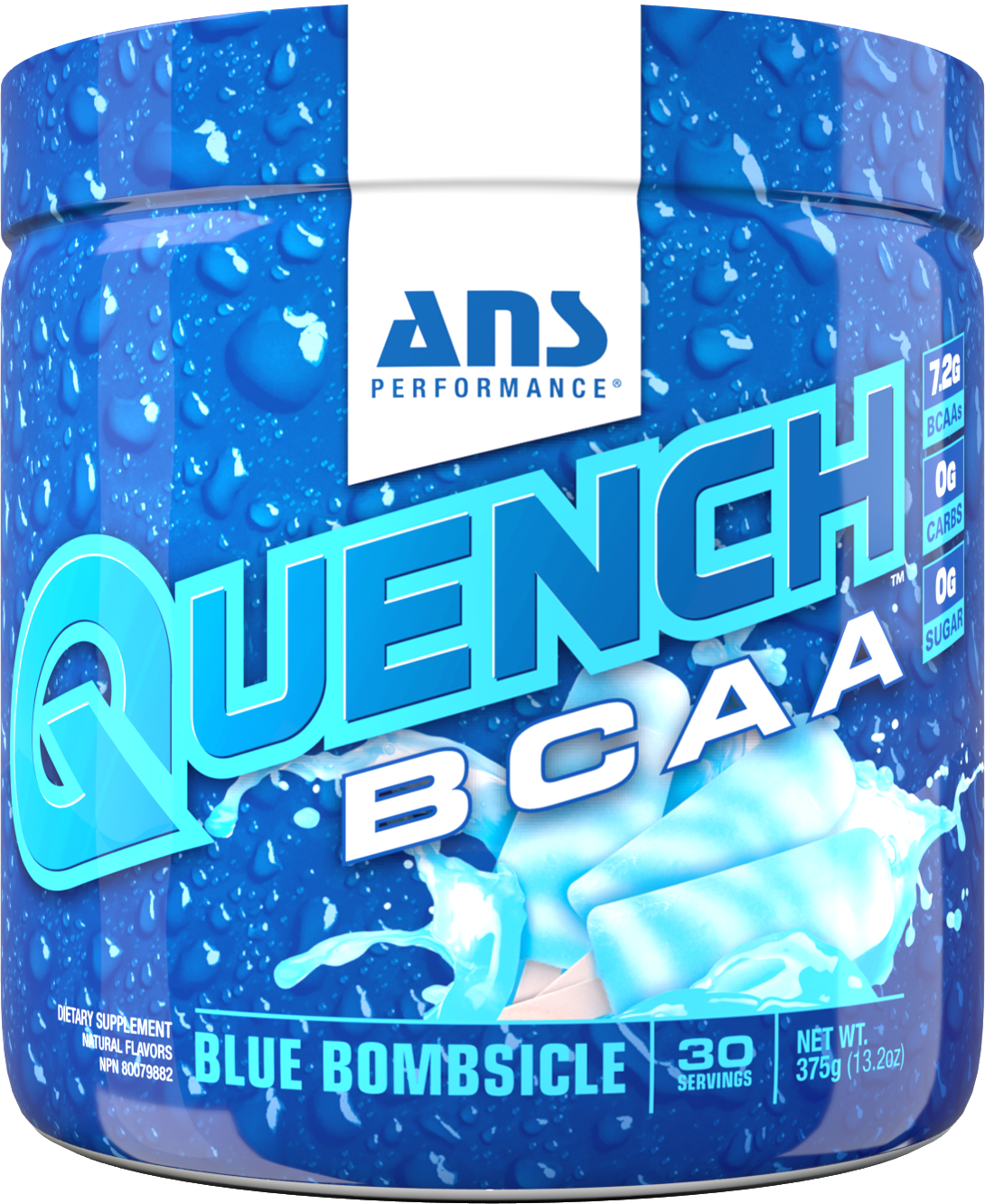 QUENCH BCAA™ - Blue Bombsicle / 30 Serving - ProCare Outlet by ANSperformance