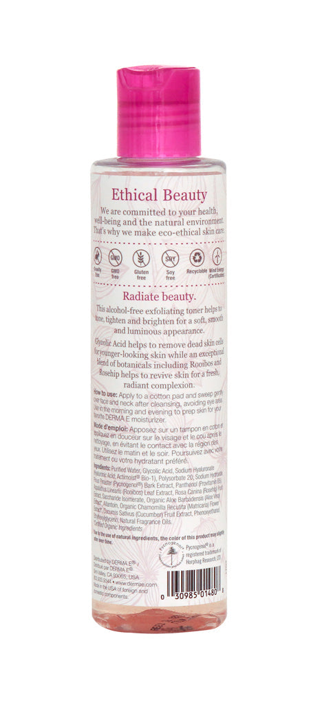 Essentials Radiance Toner - by DERMA E |ProCare Outlet|