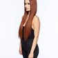 BELLAMI Silk Seam 18" 140g Épicé Crimson Extensions de Cheveux Naturels