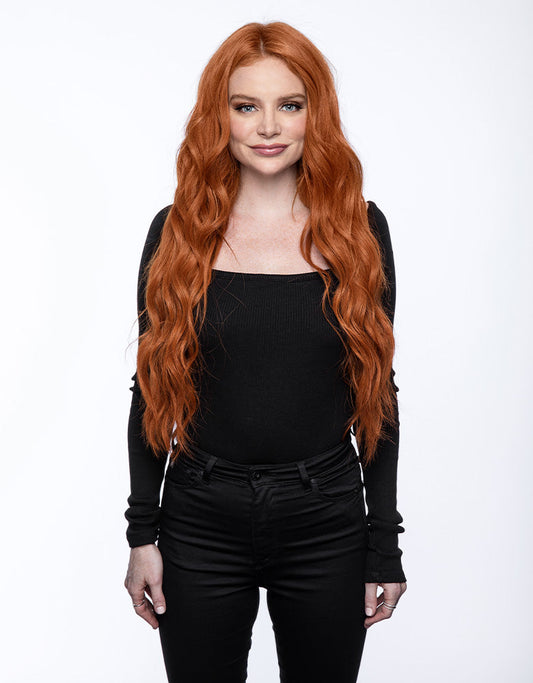 BELLAMI Silk Seam 16" 140g Strawberry Dream Extensions de Cheveux Naturels