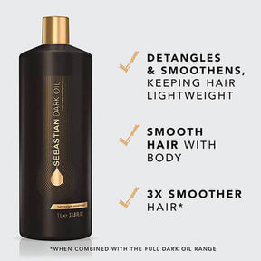 Sebastian Professional - Dark Oil - Lightweight Conditioner |33.8 oz| - by Sebastian Professional |ProCare Outlet|