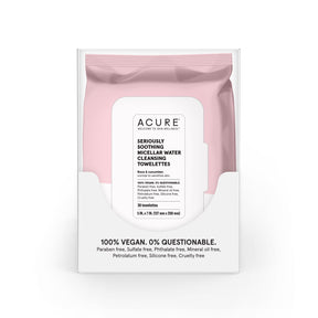 ACURE - Seriously Soothing Micellar Water Towelettes - ProCare Outlet by Acure