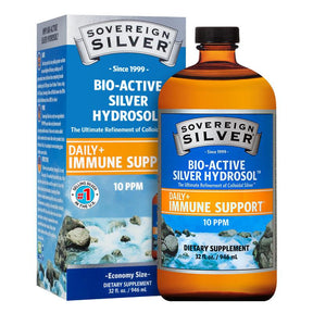 Bio-Active Silver Hydrosol - Twist Top - Economy Size - 32oz - ProCare Outlet by Sovereign Silver