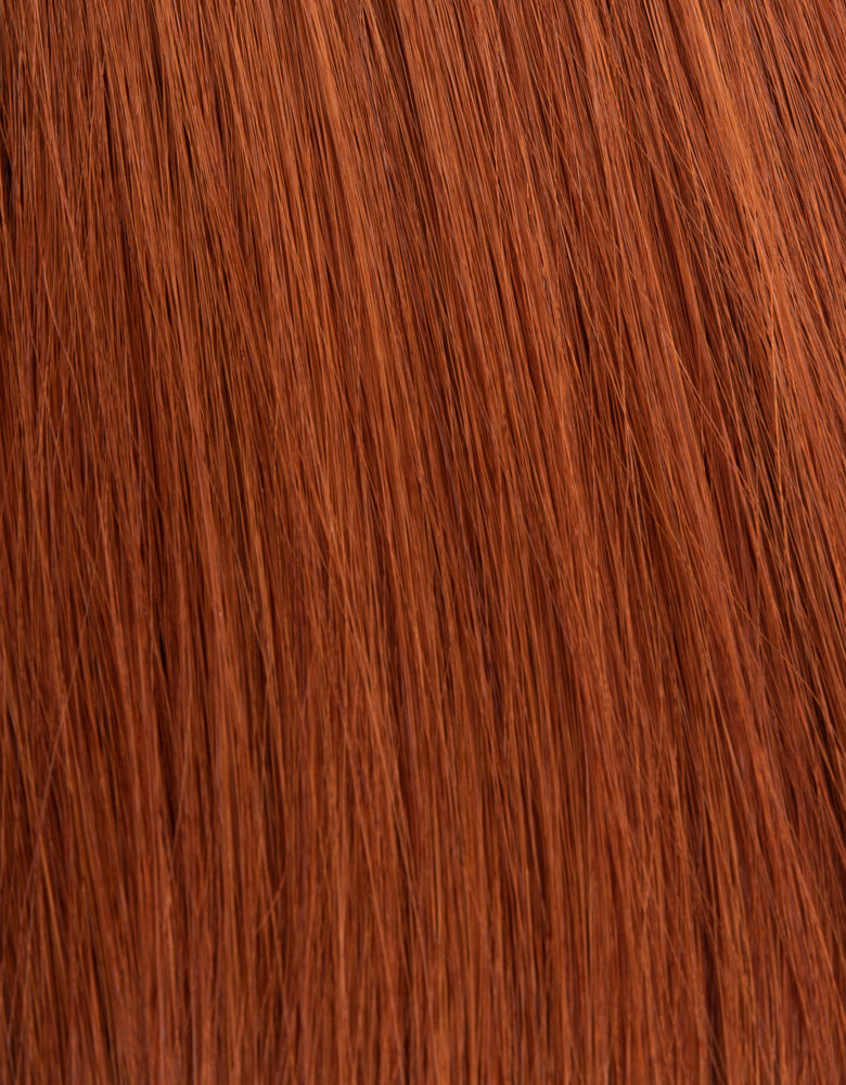 BELLAMI Silk Seam 18" 140g Épicé Crimson Extensions de Cheveux Naturels