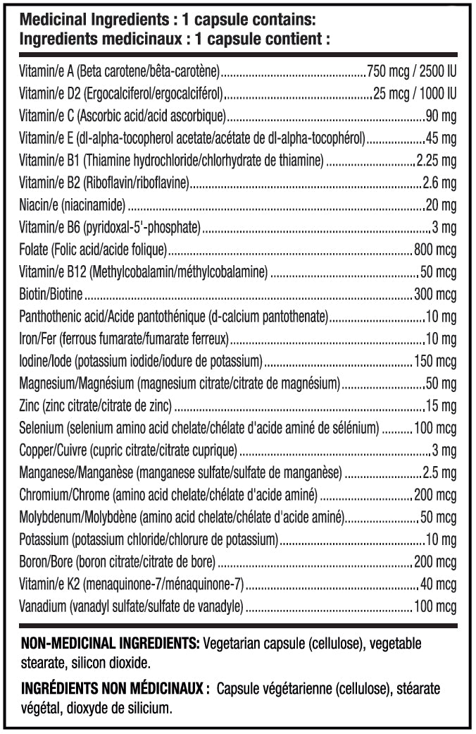 Fresh1 Vegan MultiVitamin - ProCare Outlet by ANSperformance