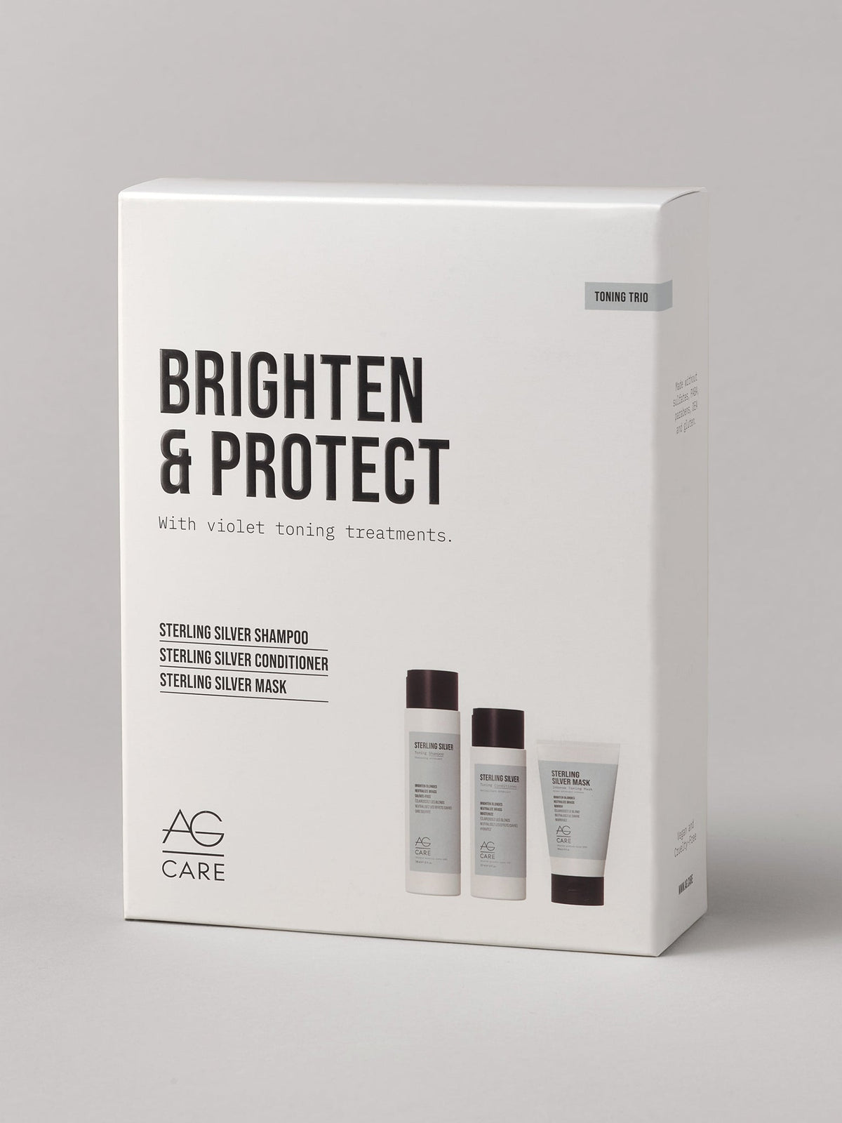 TONING TRIO: Brighten & Protect - by AG Hair |ProCare Outlet|