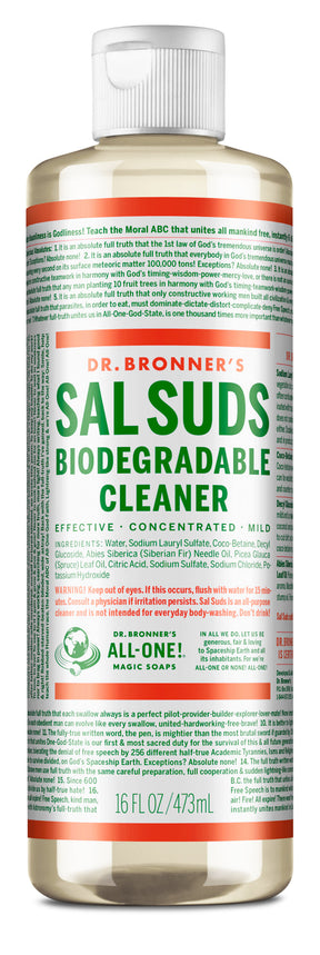 Sal Suds Biodegradable Cleaner - 16 oz - ProCare Outlet by Dr Bronner's