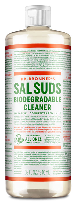 Top 5 uses for Dr Bronner's Sal Suds, Is Sal Suds Safe?