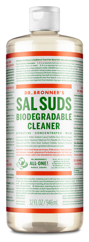 Sal Suds Biodegradable Cleaner - 32 oz - ProCare Outlet by Dr Bronner's