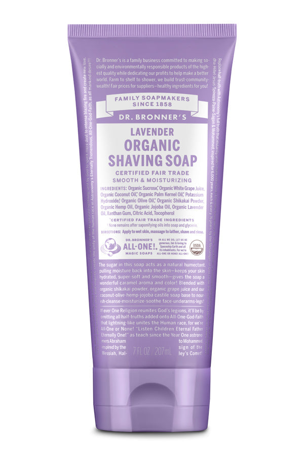 Lavender - Organic Shaving Soaps - by Dr Bronner's |ProCare Outlet|