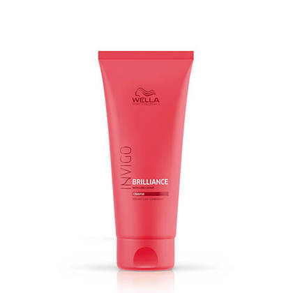 Wella Professionals Invigo Brilliance – Vibrant Colour Conditioner for Coarse Hair