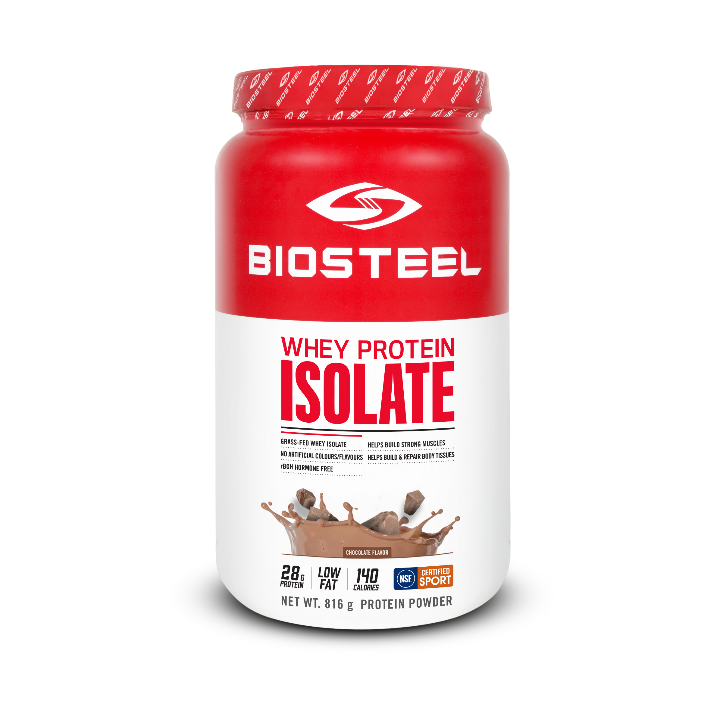 WHEY PROTEIN ISOLATE / Chocolate - 24 Servings - by BioSteel Sports Nutrition |ProCare Outlet|