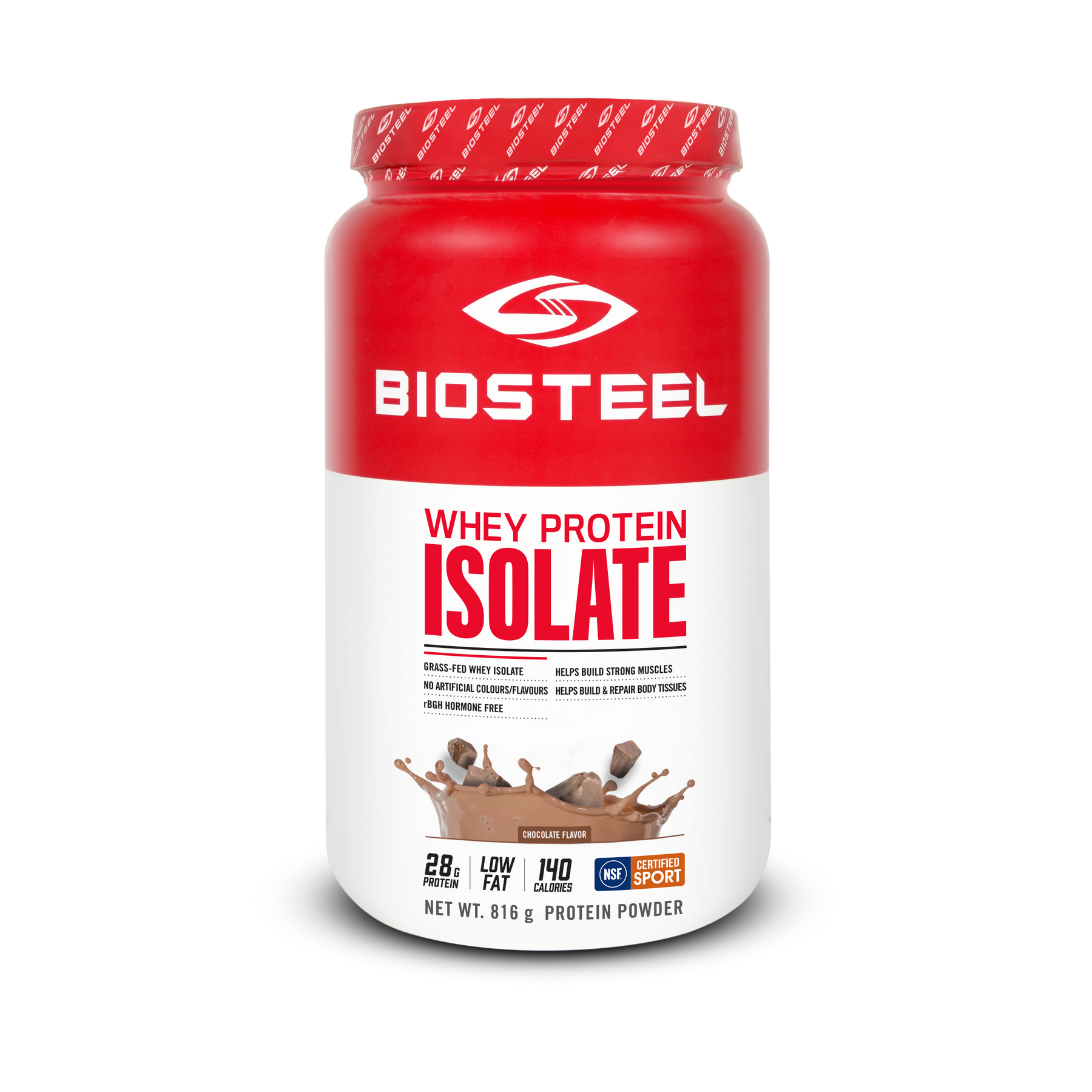 WHEY PROTEIN ISOLATE / Chocolate - 24 Servings - by BioSteel Sports Nutrition |ProCare Outlet|