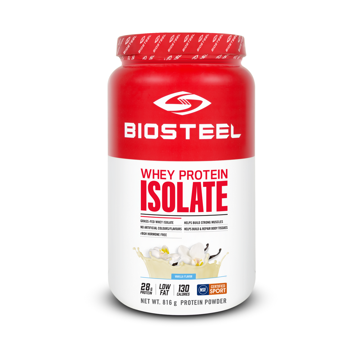 WHEY PROTEIN ISOLATE / Vanilla - 24 Servings - ProCare Outlet by BioSteel Sports Nutrition