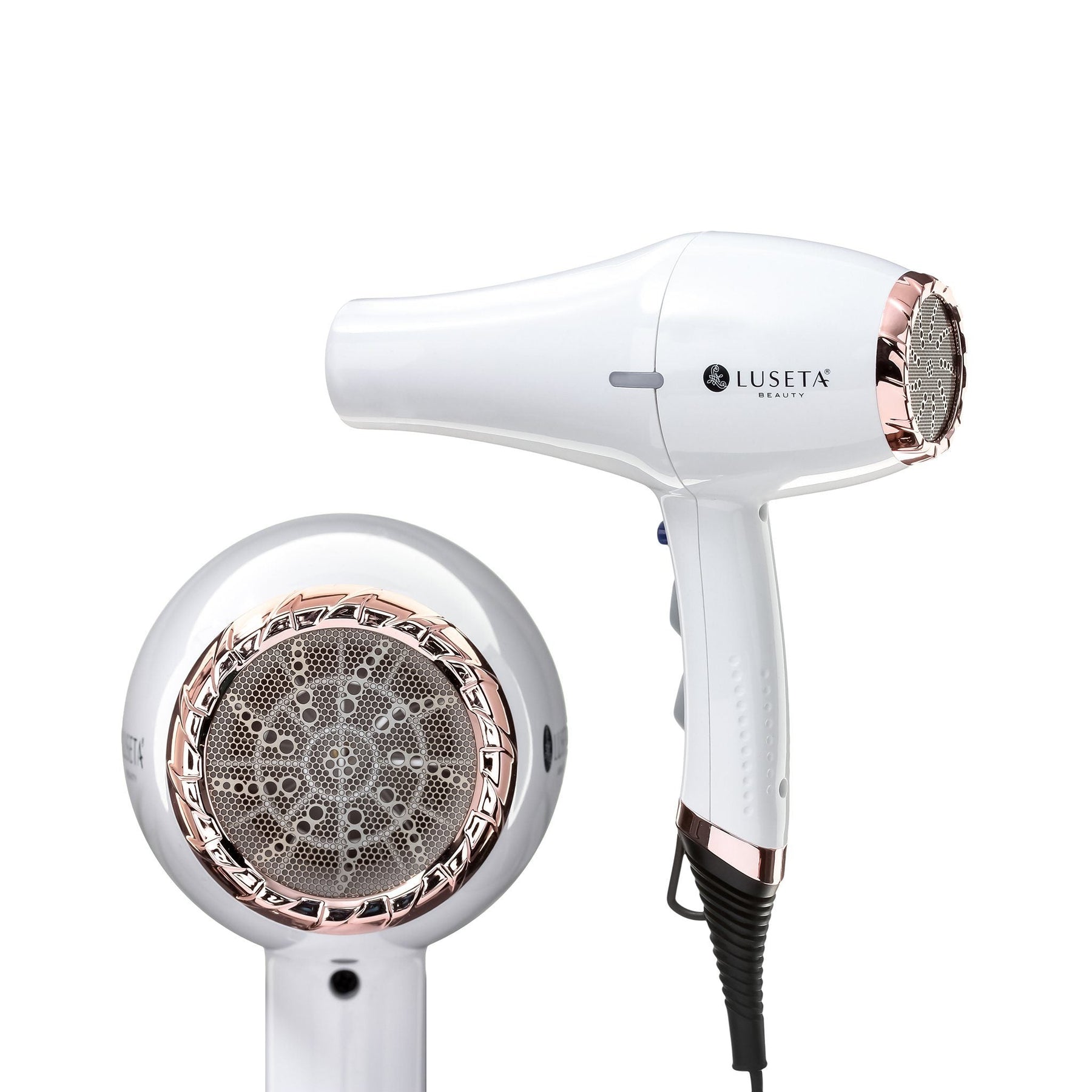 Professional Hair Dryer - White - ProCare Outlet by Luseta Beauty