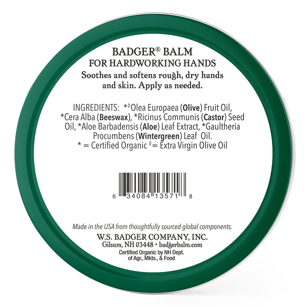 Badger - Badger Balm For Hard Woking Hands - by Badger |ProCare Outlet|