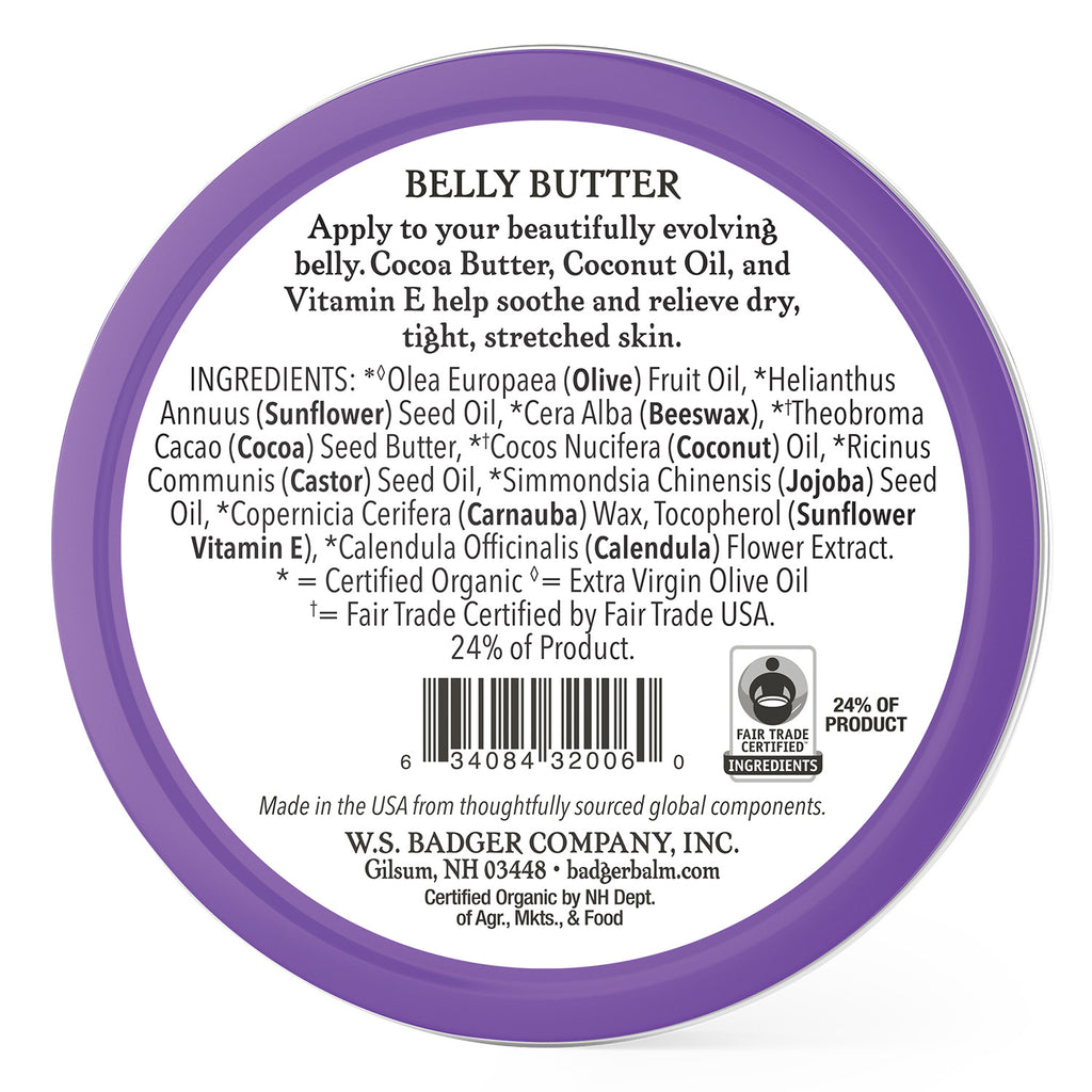 Badger - Belly Butter |2 oz| - by Badger |ProCare Outlet|