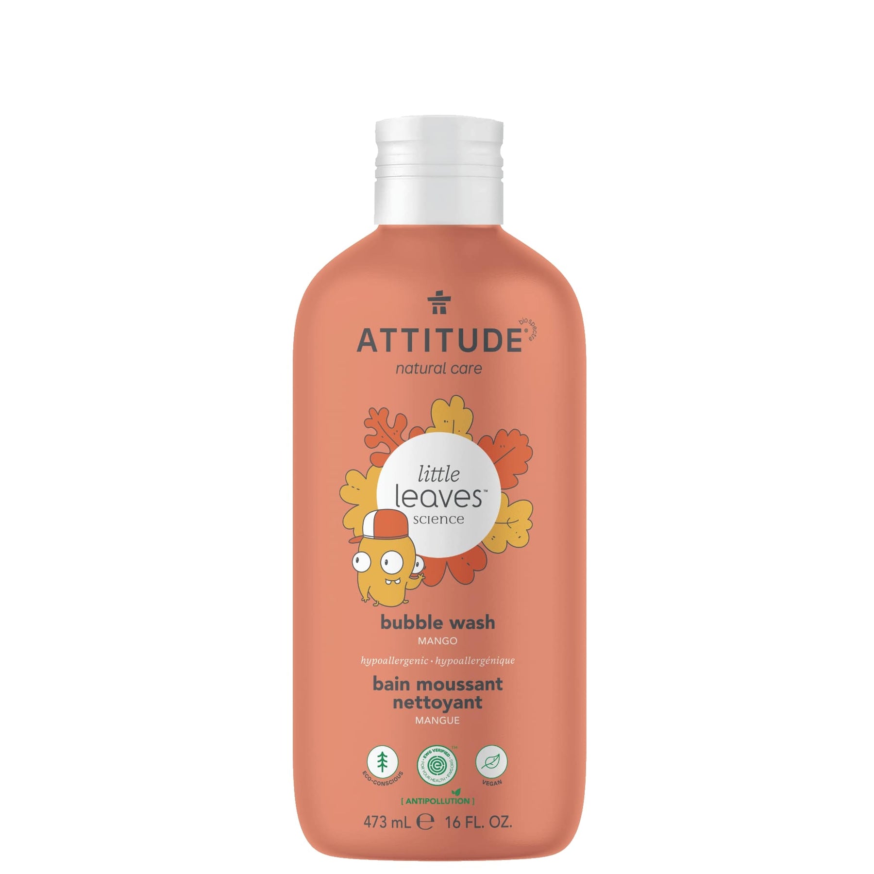 Kids Bubble Wash : LITTLE LEAVES™ - Mango / 1 unit - ProCare Outlet by Attitude