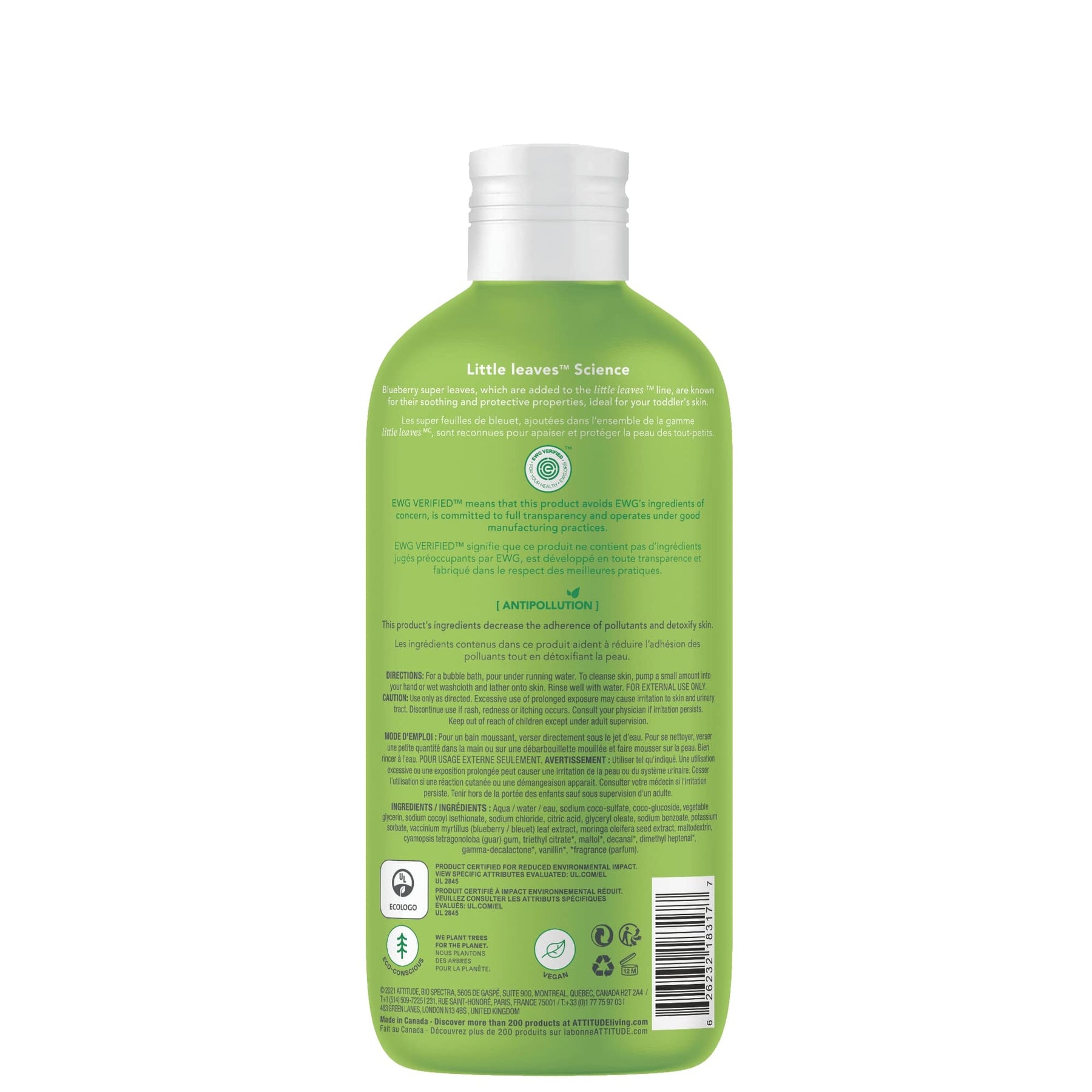 Kids Bubble Wash : LITTLE LEAVES™ - ProCare Outlet by Attitude