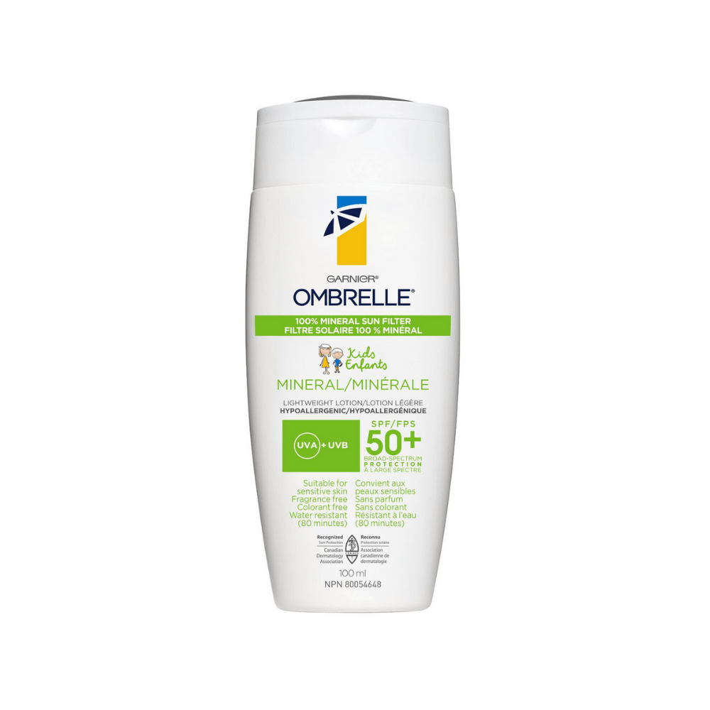 Garnier Ombrelle Enfants Crème Solaire Minérale SPF 50+ 100 ml