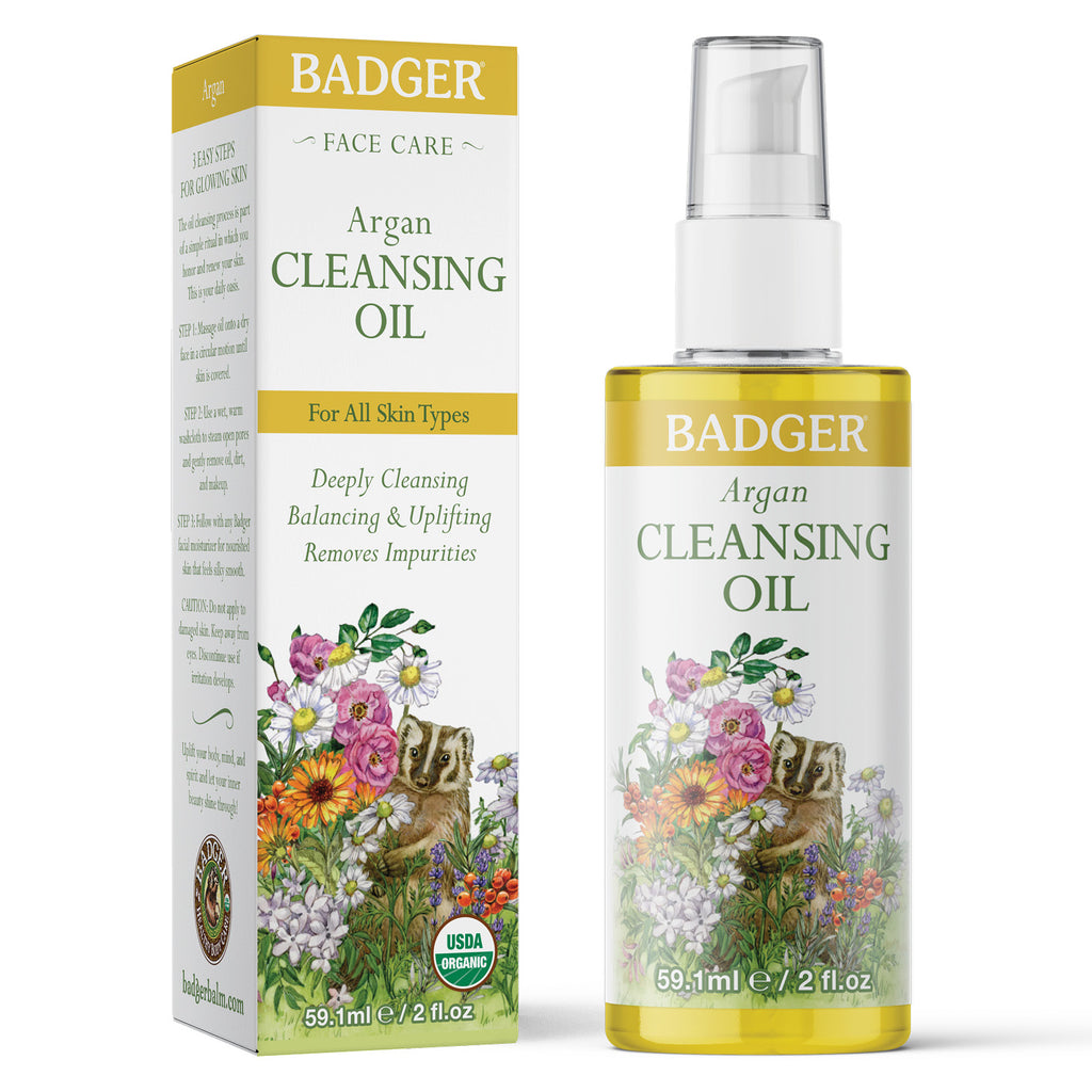 Badger - Argan Face Cleansing Oil |2 oz| - by Badger |ProCare Outlet|