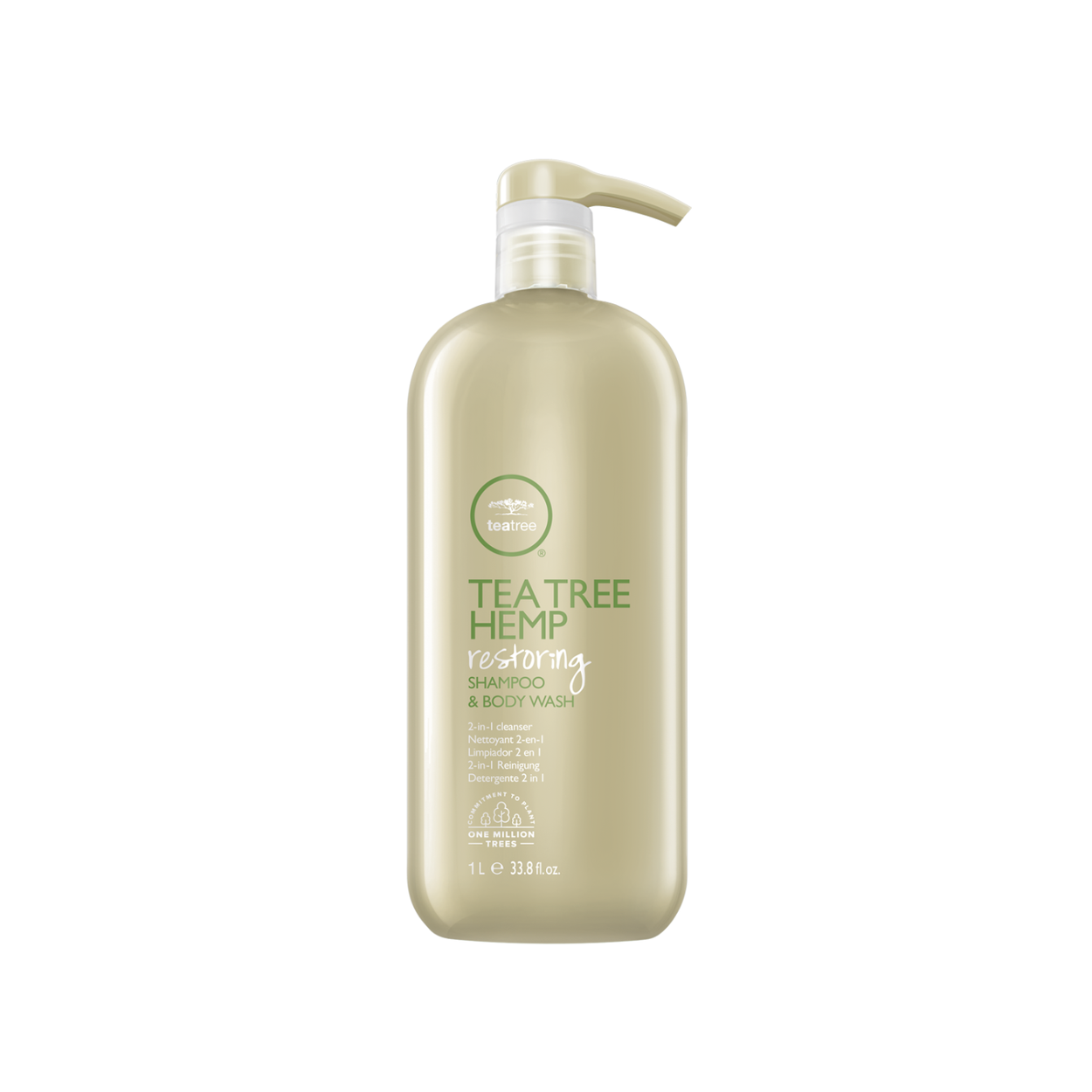 Tea Tree Hemp Restoring Shampoo & Body Wash - 1L - by Paul Mitchell |ProCare Outlet|