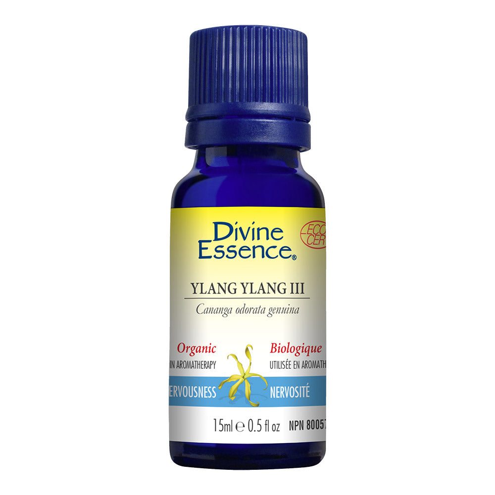 Ylang ylang III Organic Essential Oil 15ml, DIVINE ESSENCE - ProCare Outlet by Divine Essence