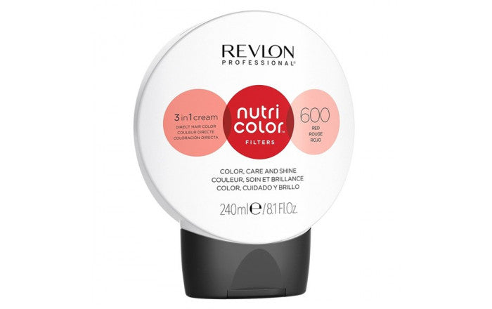 Revlon - Nutri Color Creme - 600 - Fire Red - ProCare Outlet by Revlon