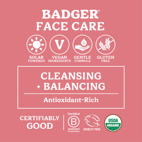 Badger - Rose Face Cleansing Oil |2 oz| - by Badger |ProCare Outlet|