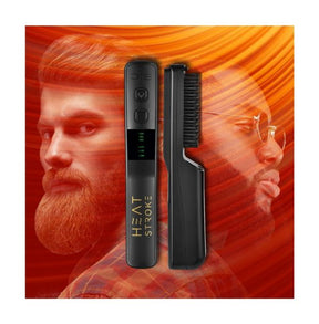 StyleCraft - Heat Stroke Wireless Beard & Styling Hot Brush Black - by StyleCraft |ProCare Outlet|