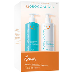 Moroccanoil - Moisture Repair Shampoo Plus Conditioner, 16.9 Ounce - by Moroccanoil |ProCare Outlet|