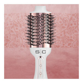 StyleCraft - Hot Body - Ionic 2 IN 1 Blowout Brush Hair Dryer White/Rose Gold - by StyleCraft |ProCare Outlet|