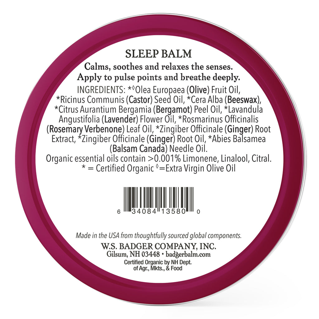 Badger - Sleep Balm - ProCare Outlet by Badger