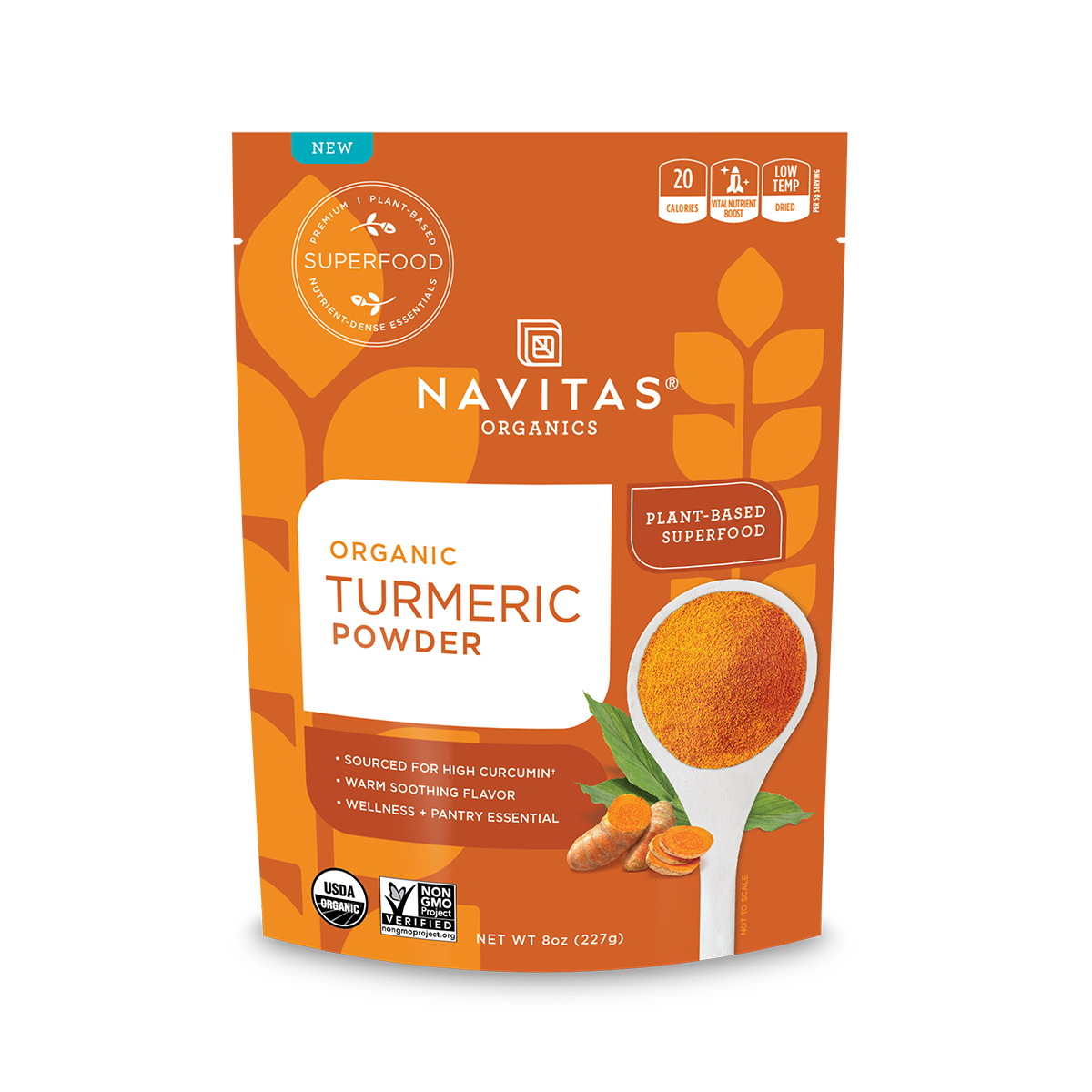 Navitas - Turmeric 227 G Bio - ProCare Outlet by Navitas